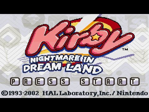 Kirby Nightmare in Dream Land Full OST (with timestamps)