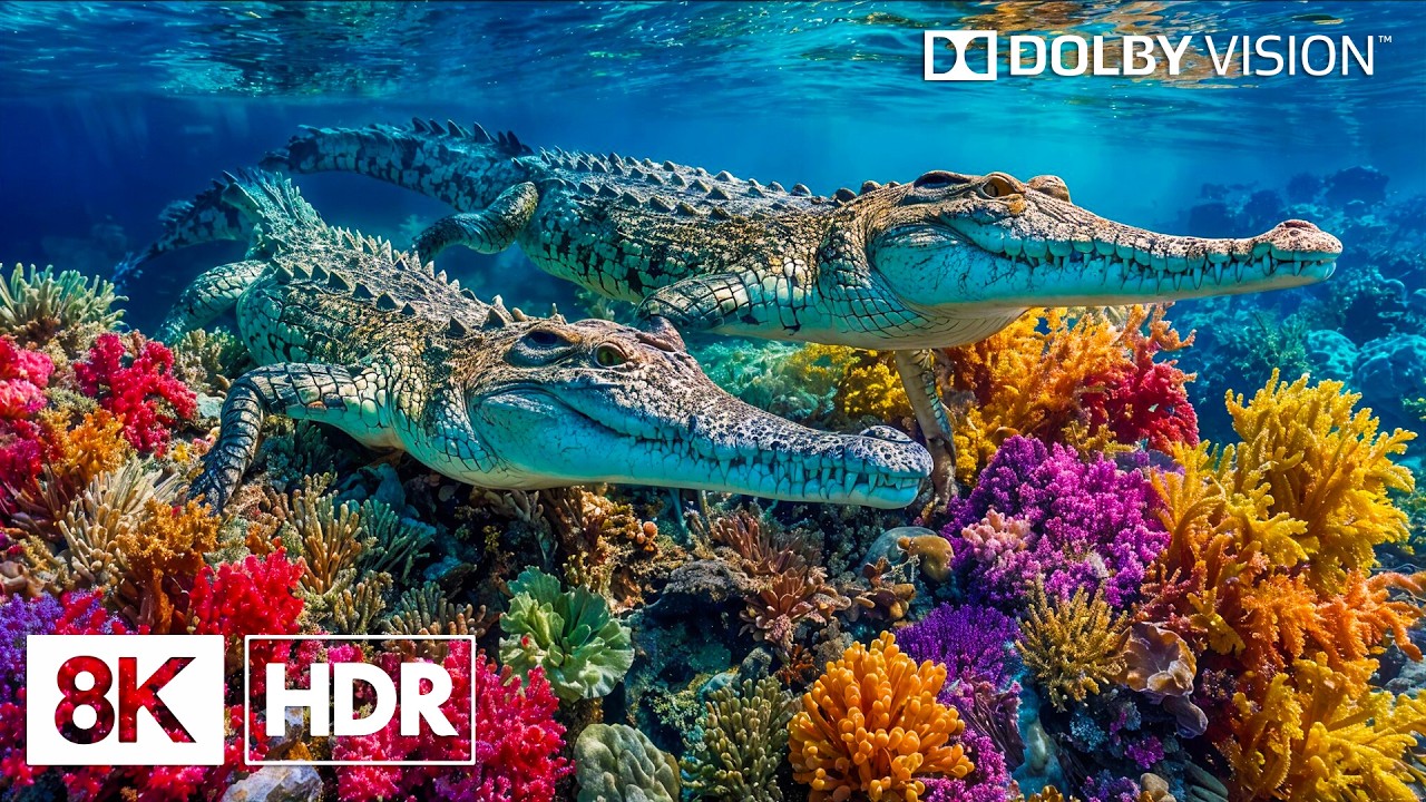 Mesmerizing Ocean Depth Creatures in 8K HDR | Dolby Vision™