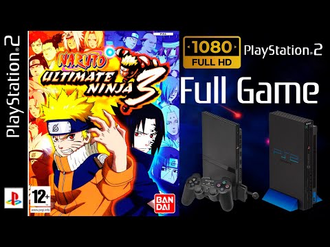 Naruto: Ultimate Ninja 3 - Story 100% - Full Game Walkthrough / Longplay (PS2) 1080p 60fps