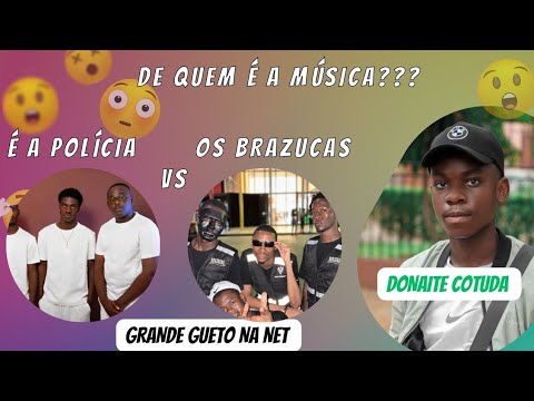 Os Brazucas Vs É a polícia Música Meti a Bunda no chão quem Roubou quem?