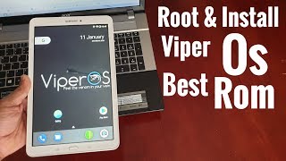 Samsung Galaxy Tab E 9.6 Root & Install *NEW* VIPER OS ROM Android 7.1.2