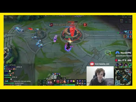 Nemesis playing Viktor like Chovy - Nemesis KR journey