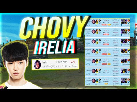12 CS A MINUTE?? CHOVY IRELIA IS OUT OF THIS WORLD!