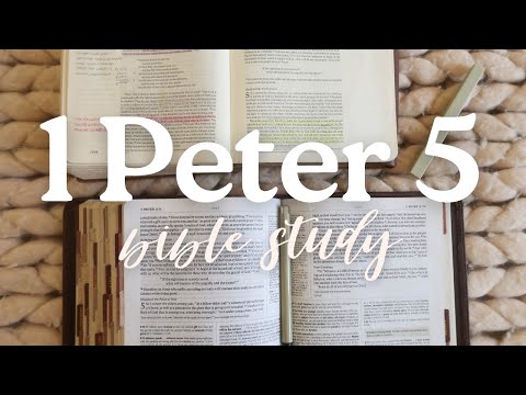 Cast your anxieties on God, He cares for you | 1 PETER 5 BIBLE STUDY WITH ME | Kaci Nicole