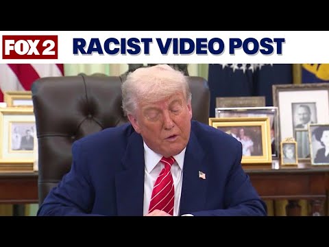 President Trump says he is not apologizing for racist post about the Obamas