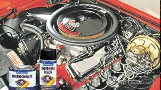 10045ZP UNDERHOOD BLACK Low Gloss Paint, Quart - video thumbnail 4