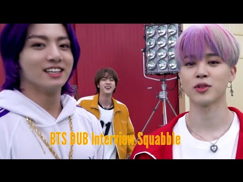 BTS DUB Interview Squabble