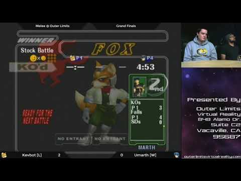 Outer Limits 1 Kevbot (Fox) v Umarth (Marth) Grand Finals Set 1