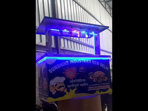 Table Top Automatic Hygienic Water Filling Panipuri Machine