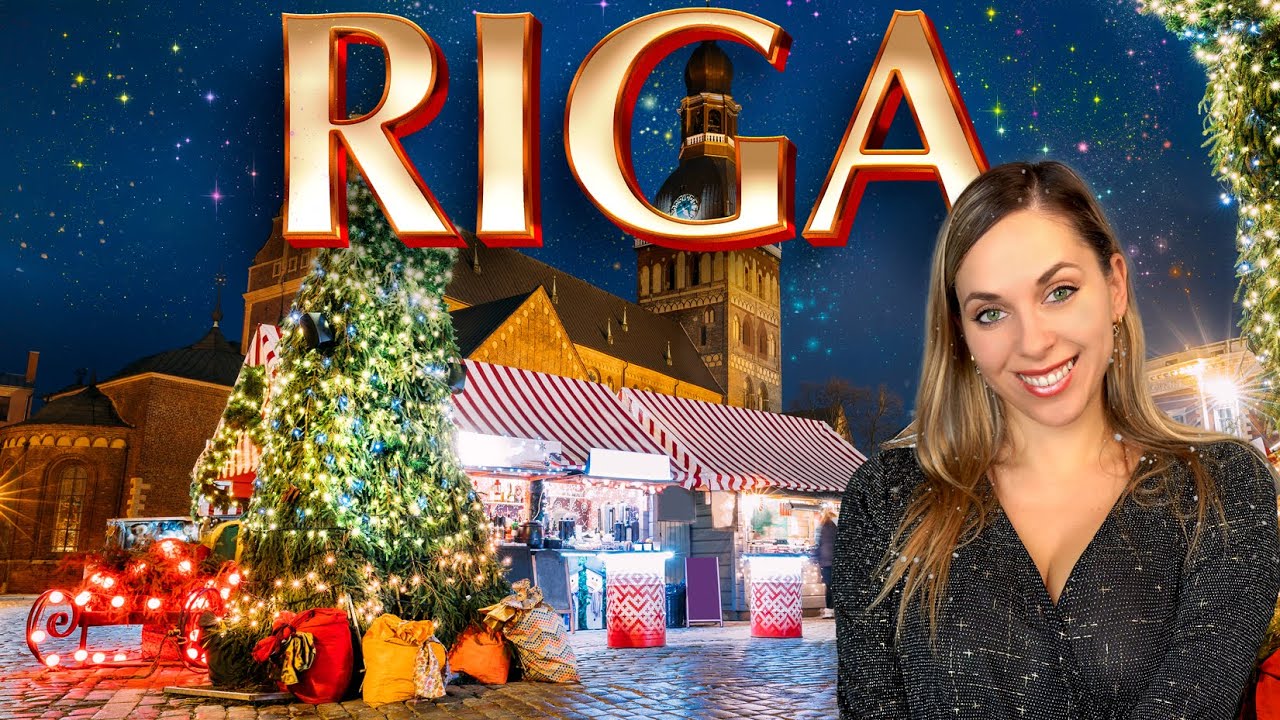 The best Christmas market in Europe 🎄 Riga, LATVIA, Travel guide, What to do and What to see