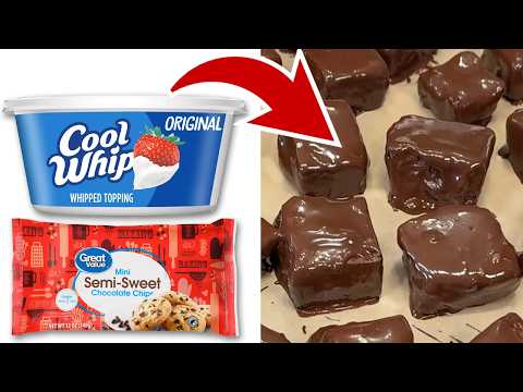 2 Ingredient Cool Whip Candy - 3 Musketeers Christmas Candy Recipe
