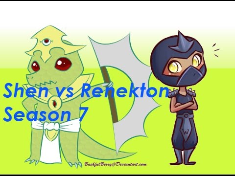 OTP Shen Top vs Renekton Season 7 - Placements