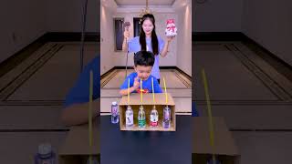 Water Taste Challenge!! 😂 #partygames #familygames #funny