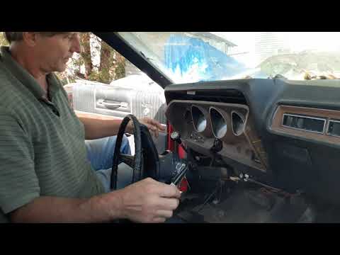 1971 through 74 B body, Mopar rally dash cluster/schematic disassembly. Plymouth Dodge