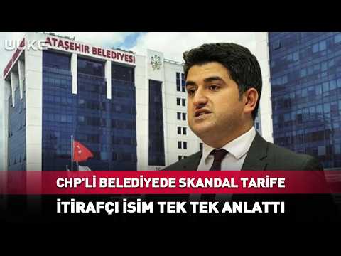 CHP’li Belediyede Skandal Tarife! İtirafçı Müteahhit Tek Tek Anlattı