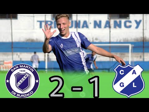 Primera C : SAN MARTÍN DE BURZACO 2 - 1 GENERAL LAMADRID | (Los Goles)