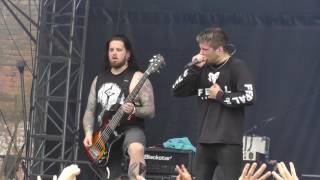 Bury Tomorrow LIVE Earthbound - Josefov, Czech Republic 2016