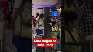 Mira Rajput kapoor inside the Dubai Mall on Eid Day …… #dubai #dubaimall #burj_khalifa