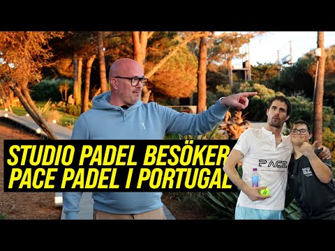 Studio Padel besöker Pace Padel och Miguel Oliviera i Portugal