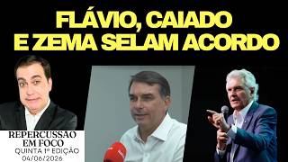 UNIÃO DA DIREITA E LULA DESCONTROLADO, FLÁVIO, ZEMA E CAIADO SELAM ACORDO, TRUMP AVISA BRASIL