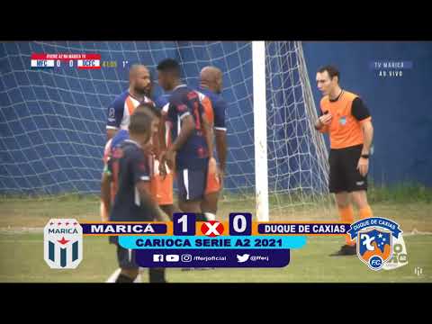 CARIOCA SÉRIE A2 PROFISSIONAL - TAÇA CORCOVADO - 4ª RODADA - MARICÁ 1X0 DUQUE DE CAXIAS