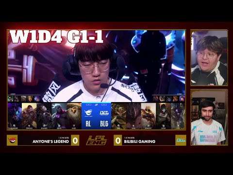 AL vs BLG - Game 1 | Week 1 Day 4 LPL Winter 2026 Split 1 | Anyone's Legend vs Team WE G1 full