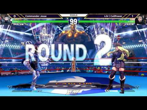 WNF 2017 SFV - Commander Jesse (Dhalsim) vs L|U | CaliPower (Kolin)