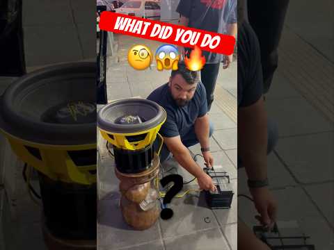 best subwoofer❌ in the battery testing❌#shorts#sundown#groundzero#bass#speaker#skar#subwoofer#jbl#b2