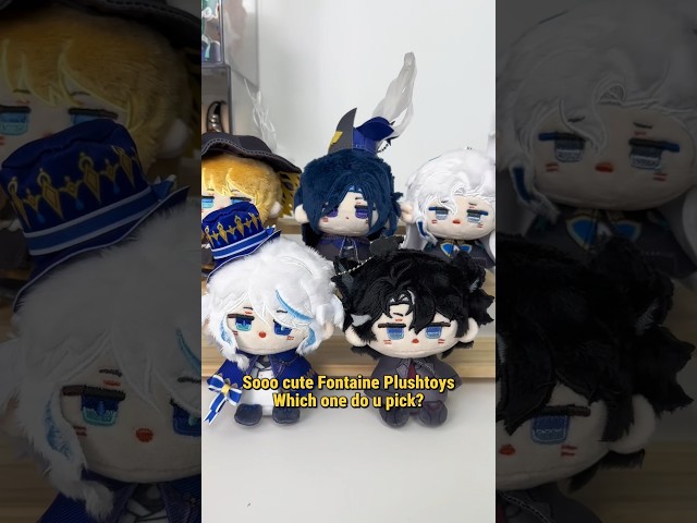 Vídeo relacionado con UTIEHD Conjunto de llaveros de personajes de Genshin Impact, 3 piezas de llaveros acrílicos de figuras de anime (Furina/Neuvillette/Wriothesley)