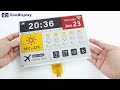 10 2 Inch 4 Color E Ink Display SPI Interface Low Power Wide Viewing Angle Eye Protection