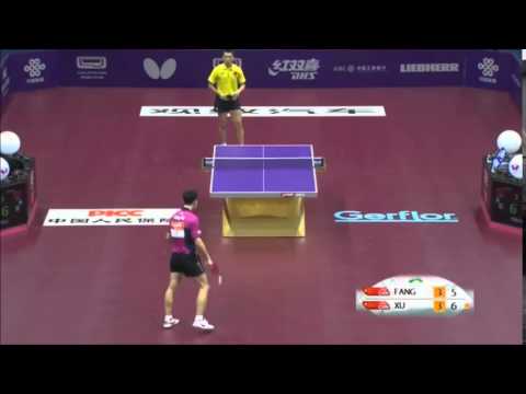 XU Xin vs FANG Bo AMAZING POINT WTTC 2015