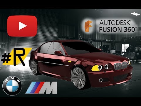 Bmw e46 Patch Modelling | Fusion 360 - Render View