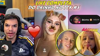 LIVE COMPLETA DO BKINHO NO TTK  (Parte 5)