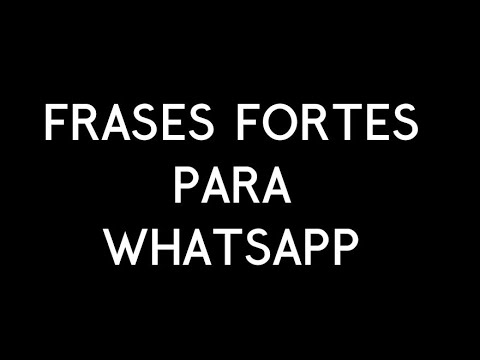 Vídeo: Frase quinta-feira: mensagens e status