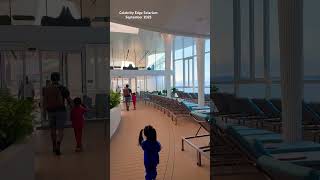 Celebrity Edge Solarium Sept 2025 #alaskacruisevlog #travel #celebritycruises #cruise