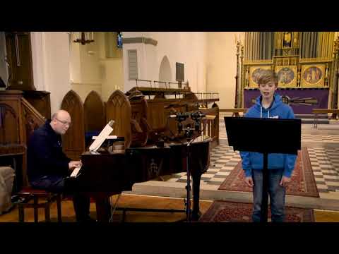 Cai Thomas sings O for the Wings of a Dove