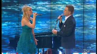 Luca Virago e Natalia Selegean - Un cuore malato (Gigi D`Alessio e Lara Fabian) Passo in Tivu