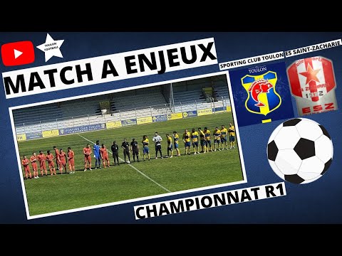 Foot R1 Sporting Club Toulon joue un match important pour ne pas descendre contre Es Saint-zacharie