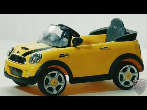 Rollplay 6V Mini Cooper Kid's Ride-On Car - For Boys & Girls Ages 3 & Up - Battery-Powered Toy