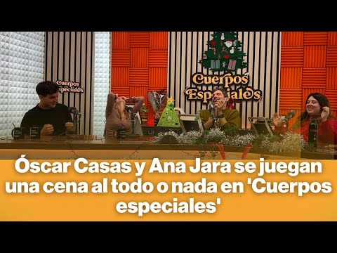 Óscar Casas y Ana Jara se juegan una cena al todo o nada en 'Cuerpos especiales'