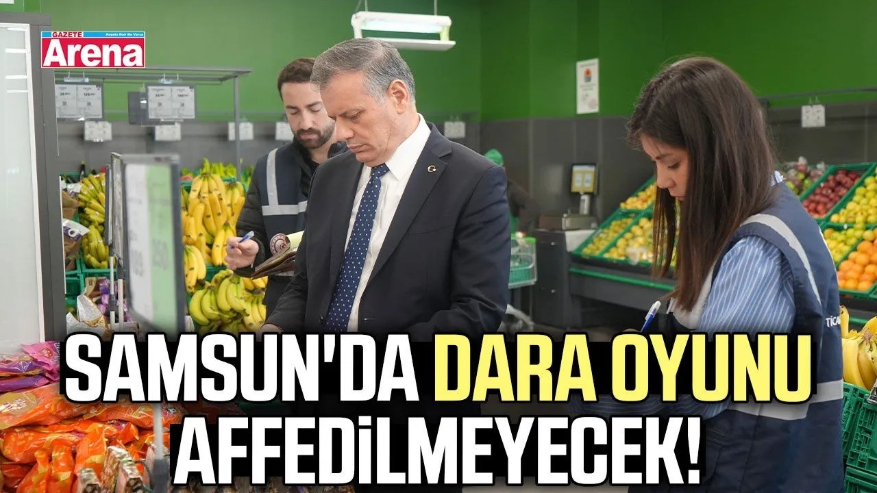 Samsun'da dara oyunu affedilmeyecek!