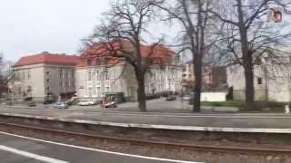 preview picture of video 'Dworzec Kolejowy w Żarach'