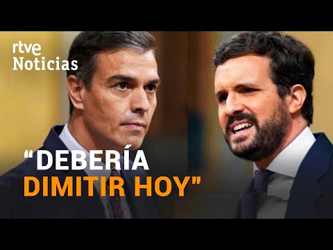 CASADO pide a SÁNCHEZ que DIMITA por "traicionar" a España y someta los INDULTOS a las URNAS | RTVE