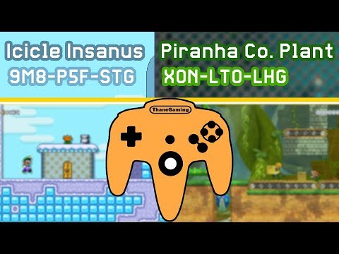 Playing My Super Mario Maker 2 Levels - Icicle Insanus and Piranha Co. Shipping Plant!