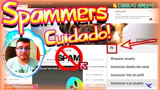 [Spammers]⚠️Cuidado!️🏴Denunciar!