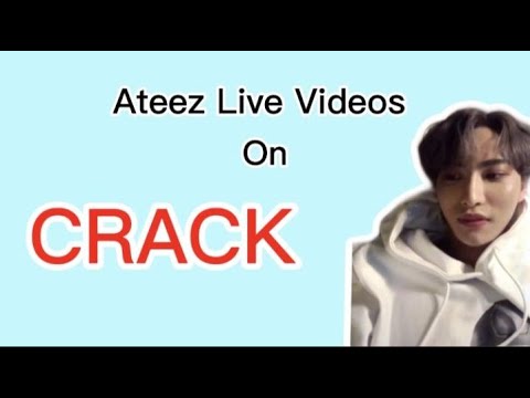 Ateez Moments On Live (Ft. A Dash of Crack)