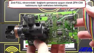 Mercedes-Benz  W639 EZS/EIS  "ZFH-C08" Kablosu ile Kayıp Anahtar Uygulaması