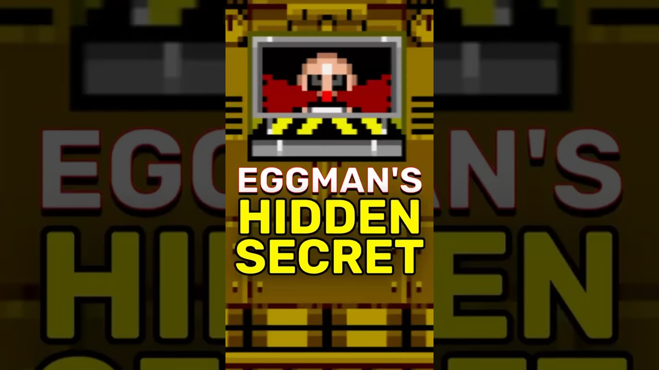 HIDDEN SONIC 2 FINAL BOSS SECRET #sega #sonic #shorts