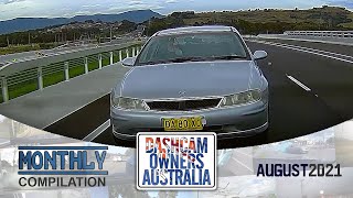 Dash Cam Owners Australia August 2021 On the Road Compilation