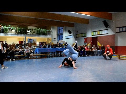 Bboy Flair (Emergency Crew) - Eliminacje | Bboying 1vs1 | (Contest Mikołajkowy 2015)